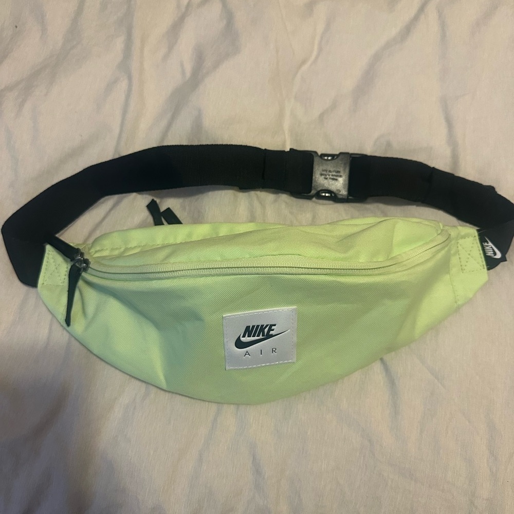 Nike Air Lime Green Waist Bag